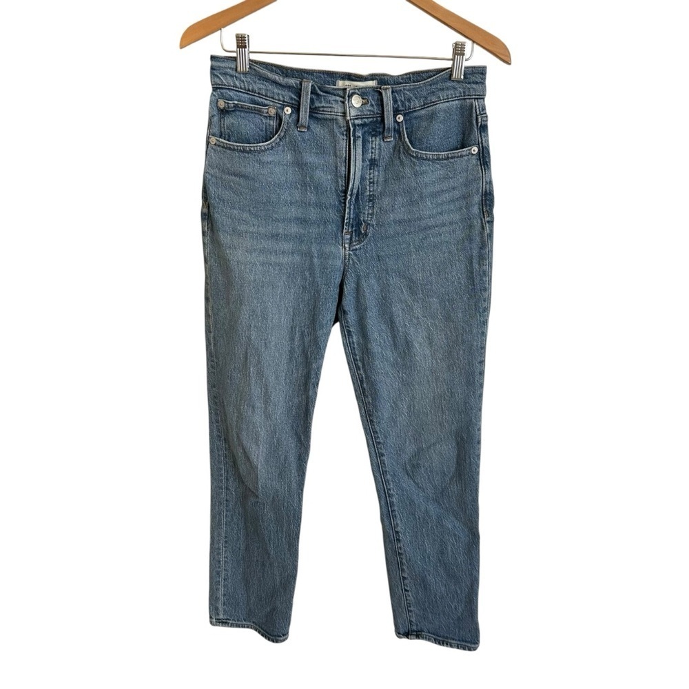 Madewell size 27 The Perfect Vintage Jeans stretch Ankle 27” Inseam High Rise